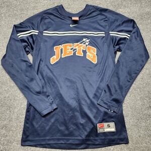 Nike Dryfit New York Jets Pullover Nike Team Fitdry Rare Small Jets Vintage 90s